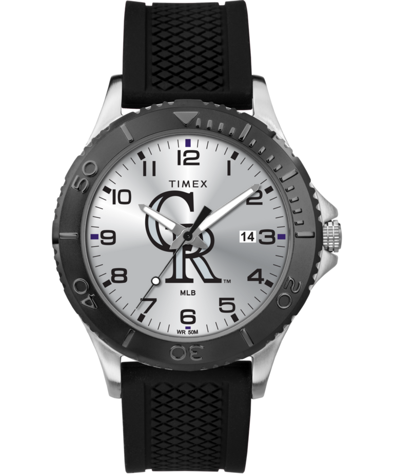 TWZBROCMD Gamer Black Colorado Rockies Primary Image