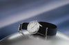 A cinematic showcase of the Timex Marlin Jet watch, featuring close-up shots highlighting its sleek stainless steel case, intricate dial details, and smooth automatic movement. The video captures the watch in different lighting conditions, emphasizing its polished surfaces and elegant design.