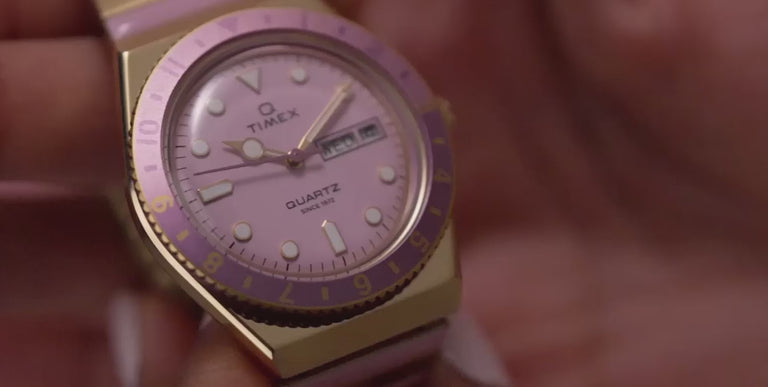 A stylish showcase of women's watches featuring close-up shots of elegant timepieces worn by models. The video highlights intricate details such as gold and silver watch designs, classic round dials, and sophisticated wristbands. Models elegantly pose, adjusting their watches and pairing them with complementary accessories.