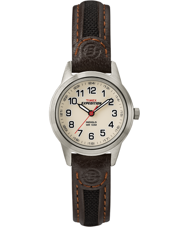 T41181GP Expedition Field Mini 26mm Leather Strap Watch primary image