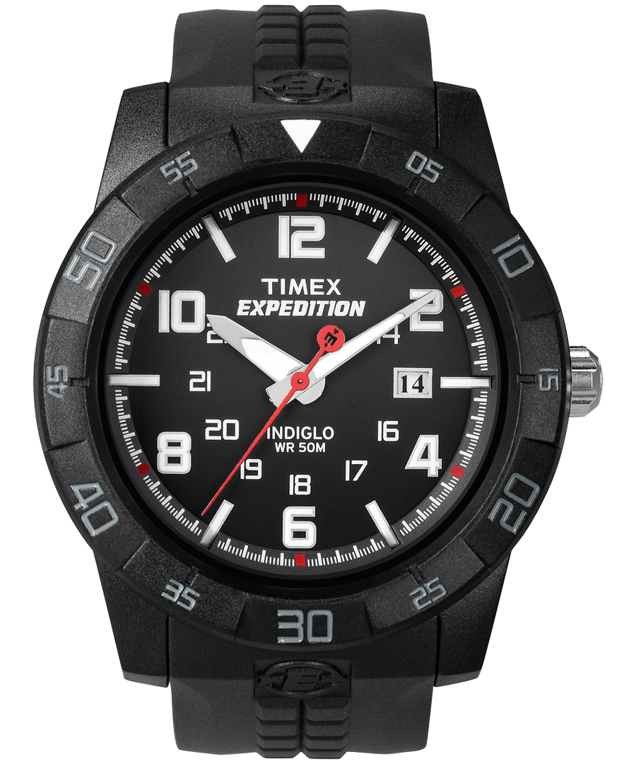 T49831GP Expedition Rugged Core Analog 43mm Resin Strap Watch primary image