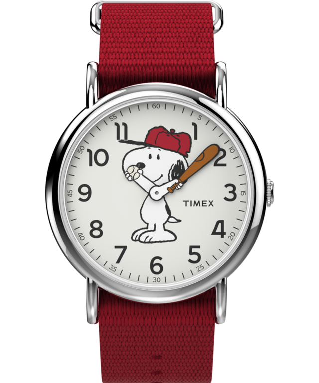 TW2R41400JT Timex x Peanuts - Snoopy 38mm Fabric Strap Watch primary image