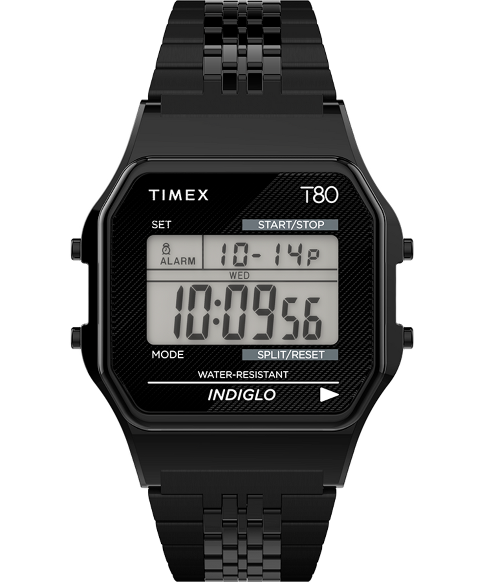 TW2R79400N9 Timex T80 34mm Stainless Steel Bracelet Watch primary image
