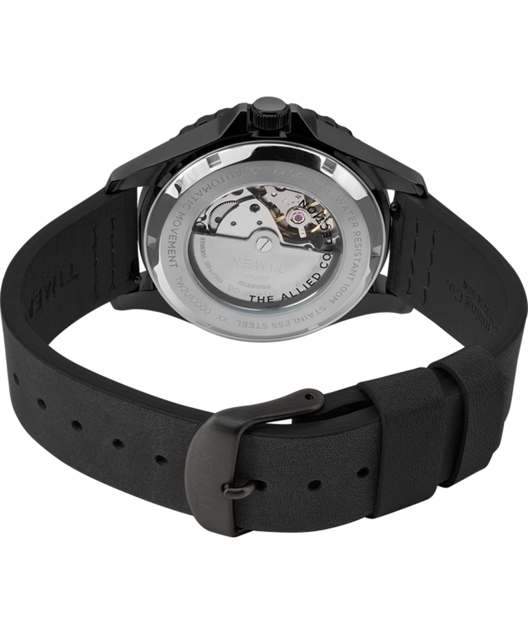 TW2U10000V3 Navi XL Automatic 41mm Leather Strap Watch caseback image