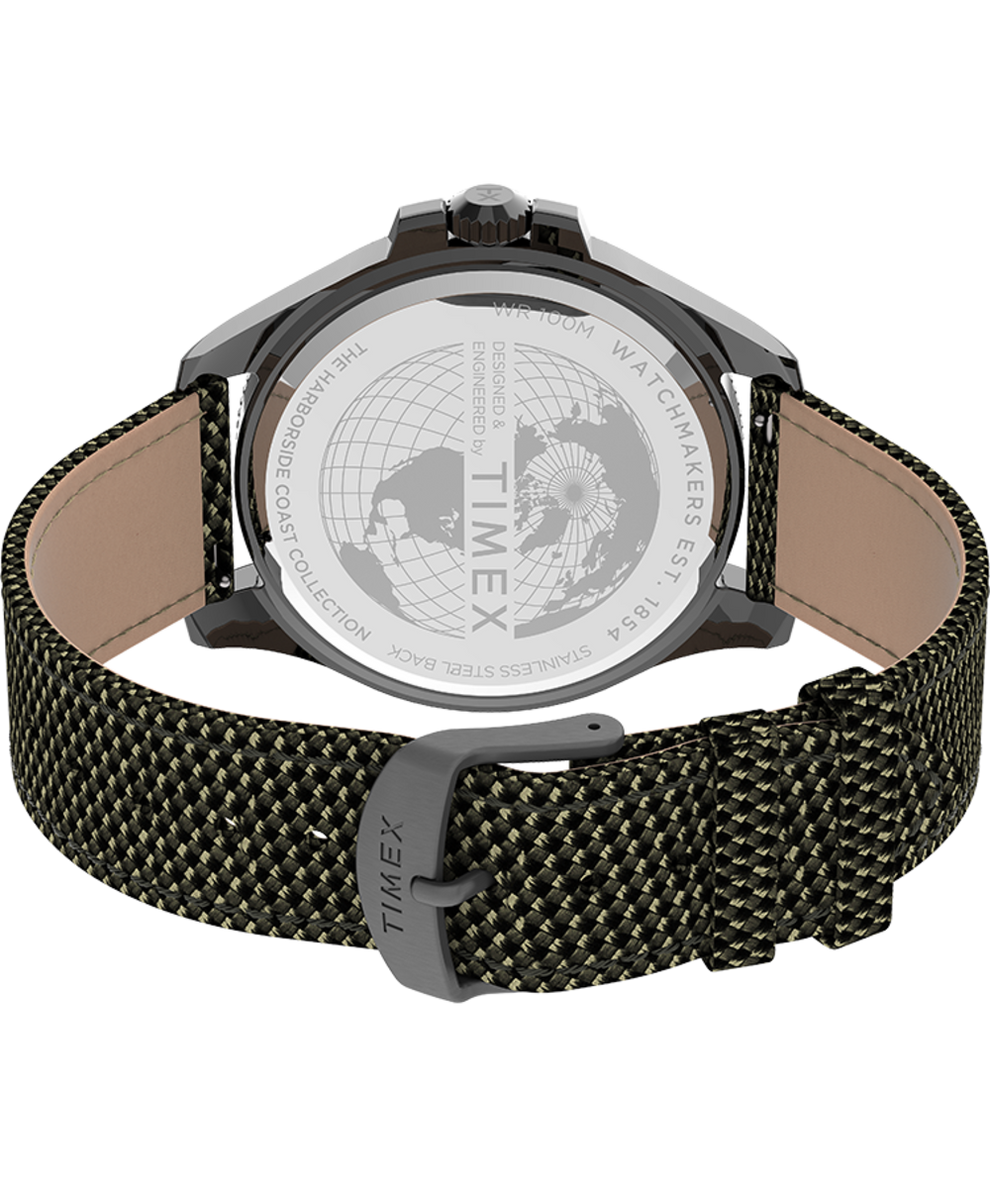 Harborside Coast 43mm Fabric Strap Watch - TW2U81900 | Timex CA