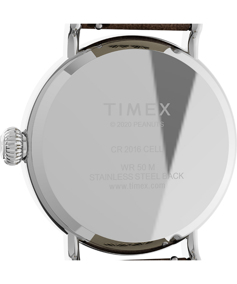TW2U86200VQ Timex Standard x Peanuts Featuring Snoopy Autumn caseback image
