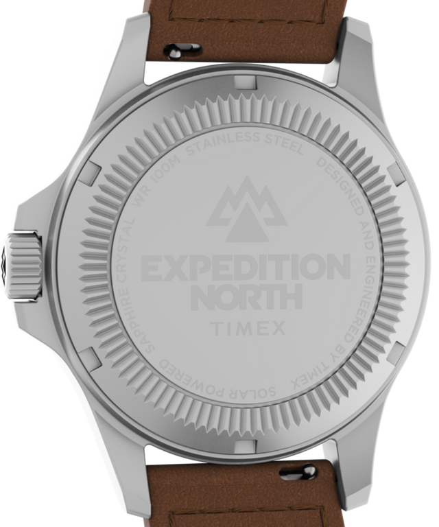 TW2V03600JR Expedition North Field Post Solar 41mm Eco-Friendly Leather Strap Watch caseback image