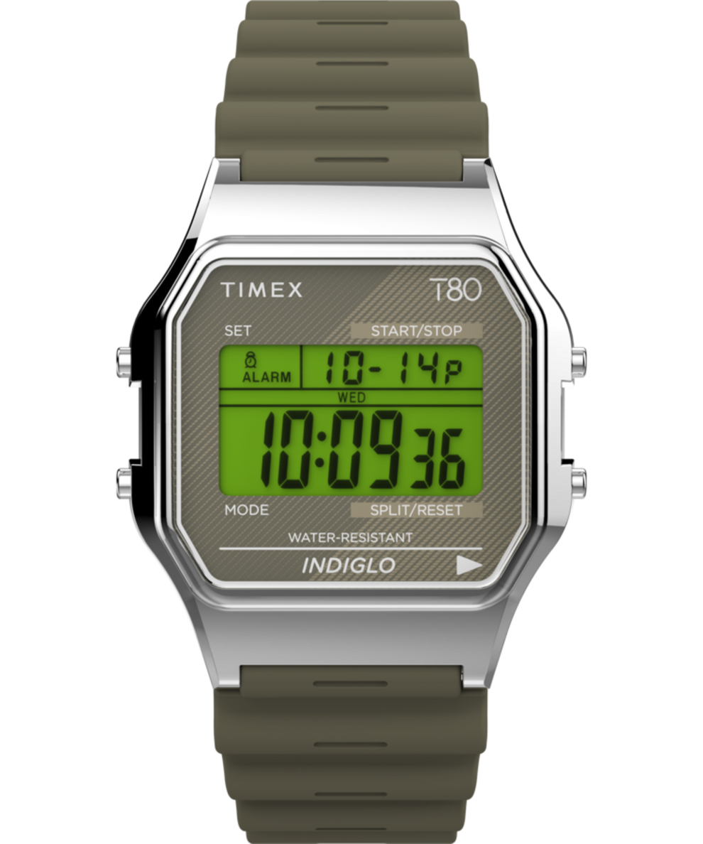 TW2V41100N9 Timex T80 34mm Resin Strap Watch primary image
