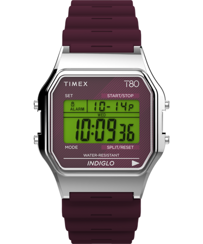 TW2V41300N9 Timex T80 34mm Resin Strap Watch primary image