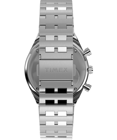 TW2V42600VQ Q Timex Chronograph 40mm Stainless Steel Bracelet Watch strap image