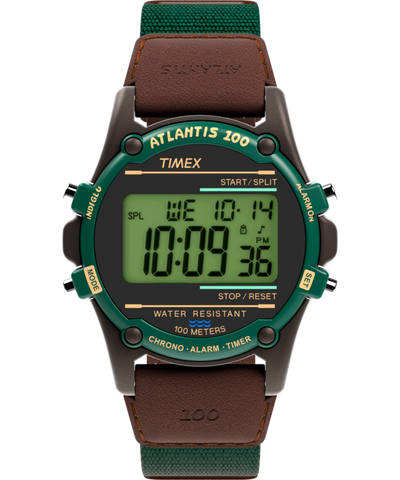 TW2V44300VQ Atlantis 40mm Fabric and Leather Strap Watch primary image
