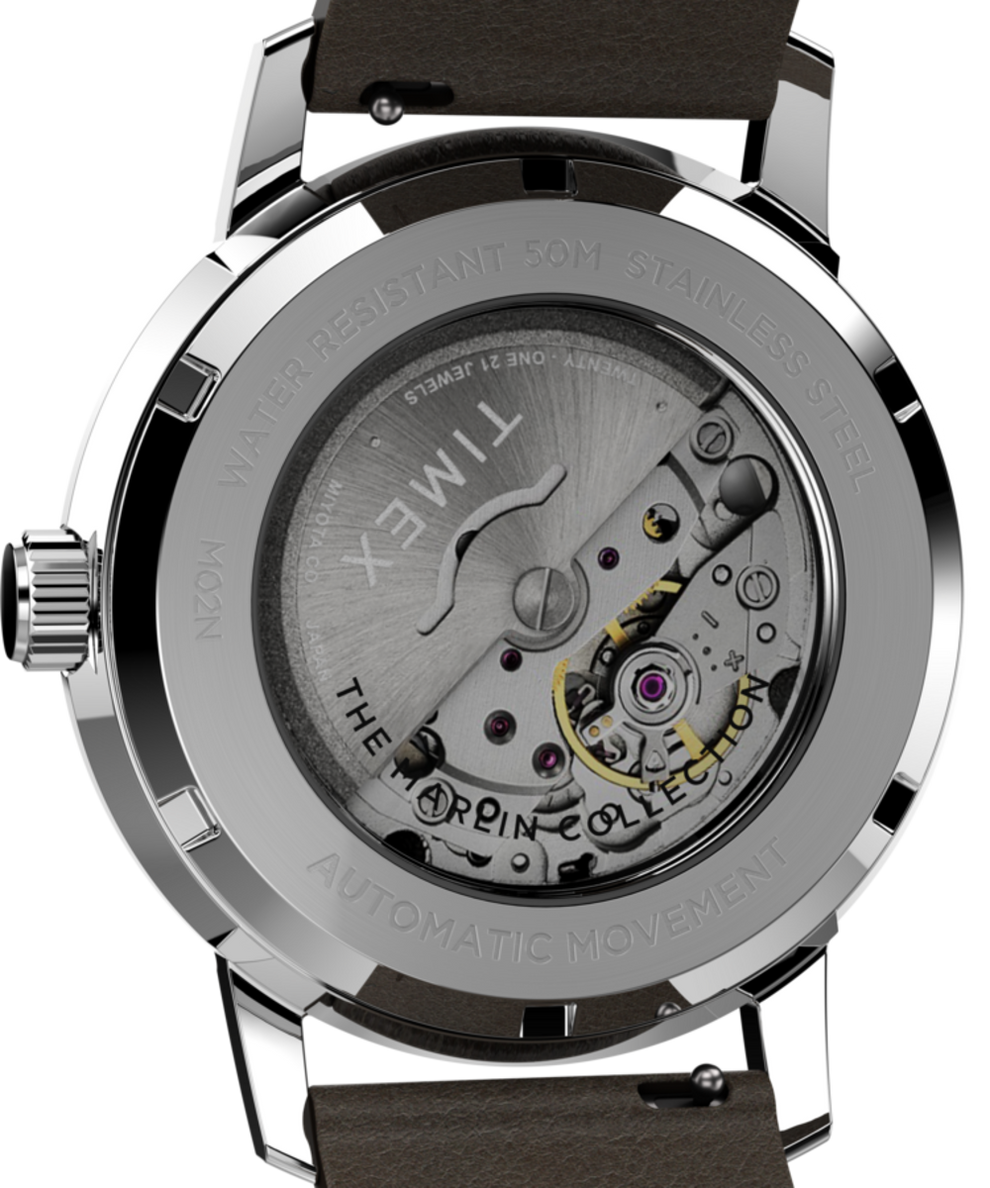 TW2V44500V3 Marlin® Automatic 40mm Leather Strap Watch caseback image