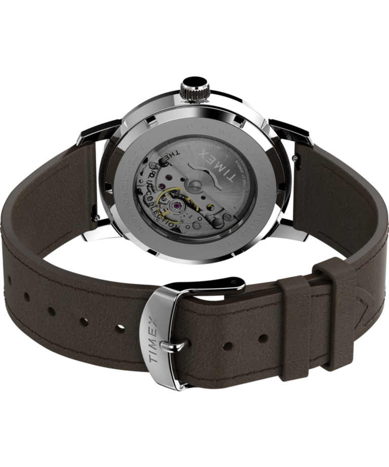 Marlin® Automatic 40mm Leather Strap Watch - TW2W33800
