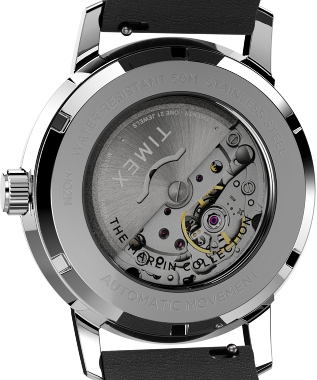 TW2V44600V3 Marlin® Automatic 40mm Leather Strap Watch caseback image