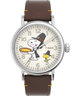 TW2V60100VQ Timex Standard x Peanuts Featuring Snoopy Thanksgiving 40mm Leather Strap Watch primary image