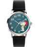 TW2V63200V3 Timex Marlin® Hand-Wound x Snoopy Holiday 34mm Leather Strap Watch primary image