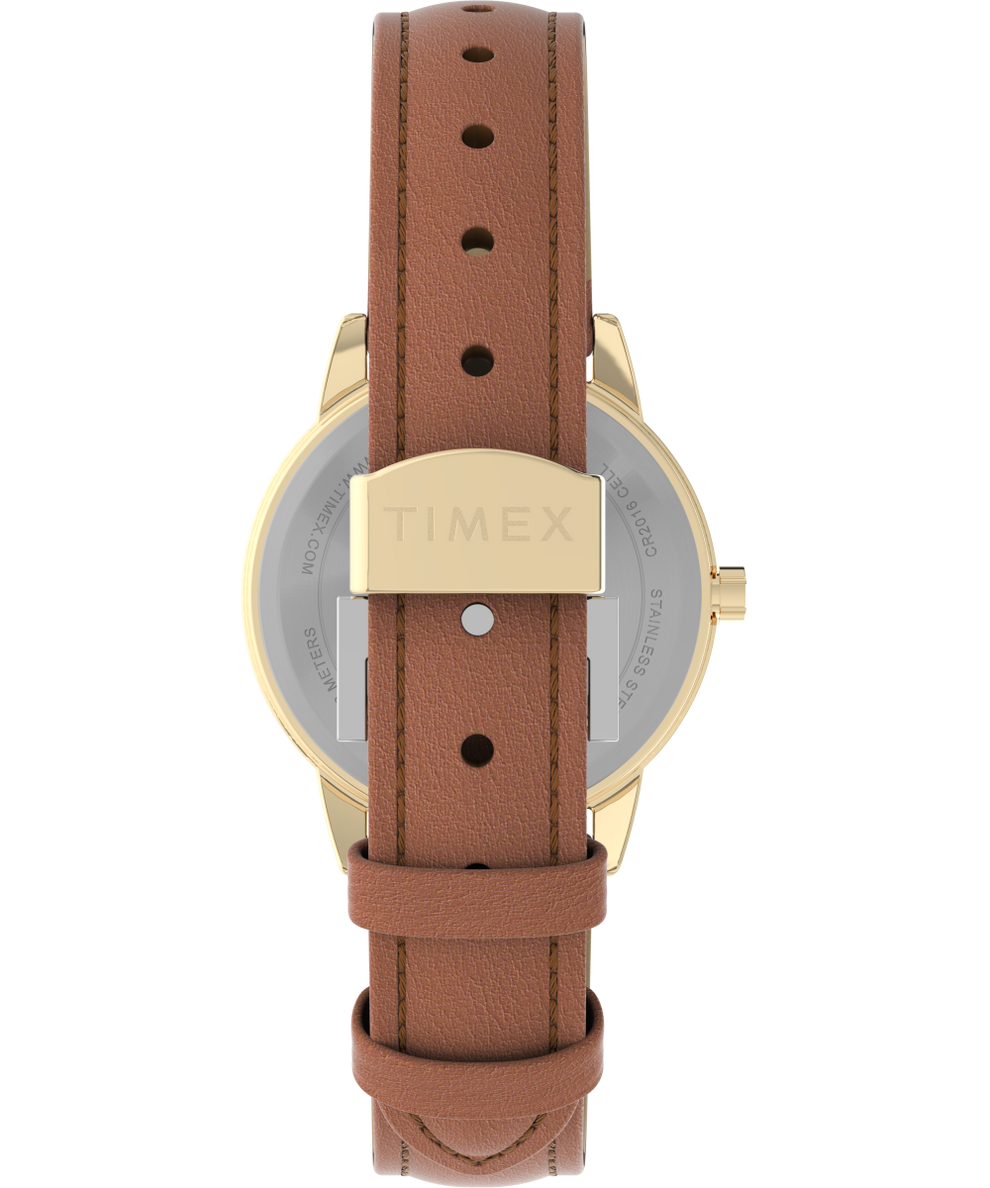 Easy Reader® 30mm One-Time Adjustable Leather Strap Watch - TW2V69200