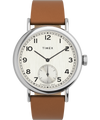 TW2V71500VQ Timex Standard Sub-Second 40mm Apple Skin Leather Strap Watch primary image