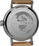 TW2V71500VQ Timex Standard Sub-Second 40mm Apple Skin Leather Strap Watch caseback image