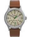TW4B250000N Timex Expedition® Scout x Peanuts Take Care 40mm Leather Strap Watch primary image