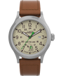 TW4B250000N Timex Expedition® Scout x Peanuts Take Care 40mm Leather Strap Watch primary image