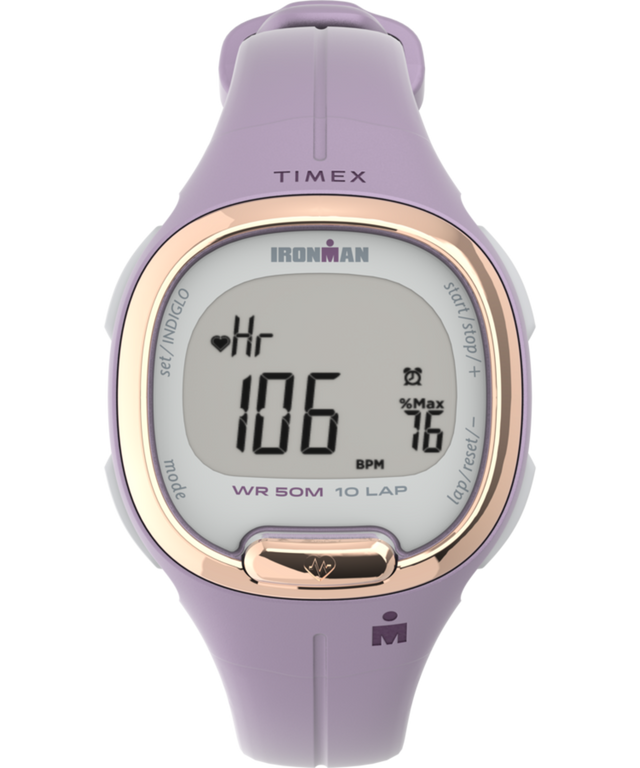 TW5M48300GP Timex Ironman HeartFIT™ Transit+ 33mm Resin Strap Activity and Heart Rate Watch primary image
