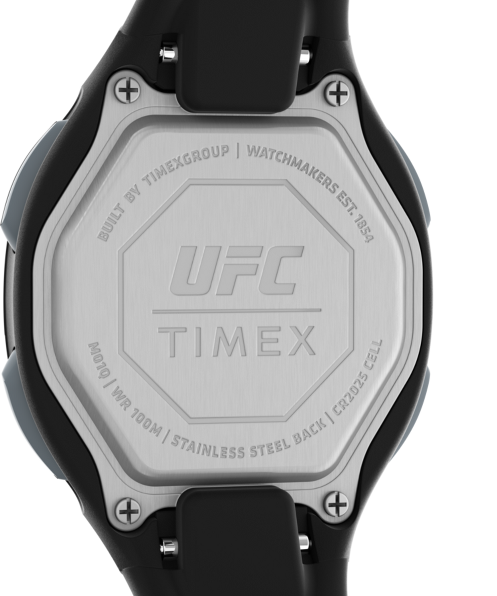 TW5M52000JR Timex UFC Takedown 33mm Resin Strap Watch caseback image